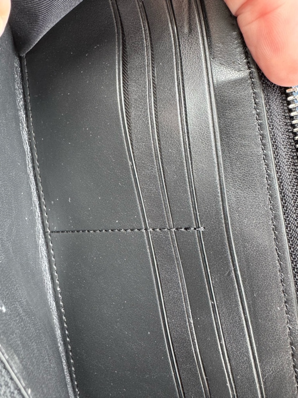 Coach Monogram Jacquard Canvas Accordion Zip Long Wallet New Without Tags - Picture 8 of 12